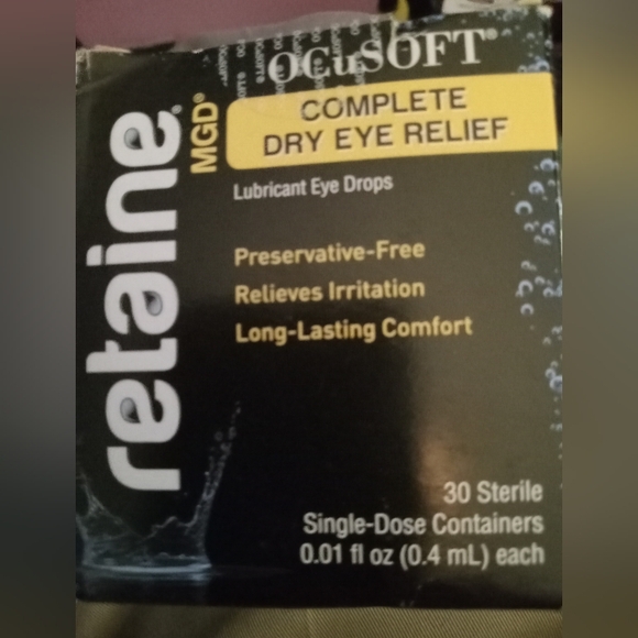 OcuSOFT retaine MGD Complete Dry Eye Relief 30 Pack - Picture 1 of 4